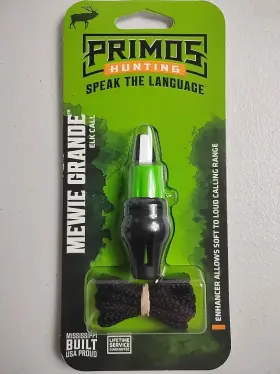 Primos 010135009502 Hunting Mewie Grande Elk Call Compact Size - 950