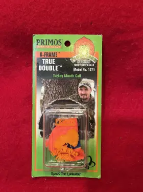 1271 Primos 010135011857 A Frame True Double Diaphragm Turkey Mouth Call 1271 Primos 010135011857 A Frame True Double Diaphragm Turkey Mouth Call