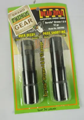 Primos 010135168971 6897pak Dead Zone 2 Chokes For Beretta Xtrema I And Ii 12 Gauge New Primos 010135168971 6897pak Dead Zone 2 Chokes For Beretta Xtrema I And Ii 12 Gauge New
