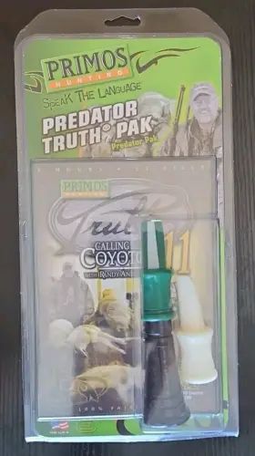 3579 Primos Predator Truth Pak Calling All Coyotes Dvd And Lilft Dog #350 New 3579 Primos Predator Truth Pak Calling All Coyotes Dvd And Lilft Dog #350 New