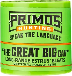 Primos 744110428179 Hunting The Great Big Can Doe Bleat Extra-large Volume For Extended Rang