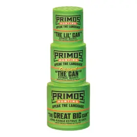 Primos 890645060640 The Can Family Pack Compact Design For Authentic Doe And Fawn Vocalizations