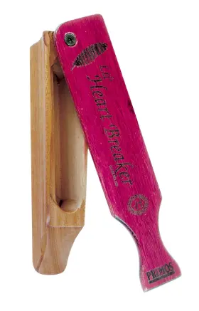 B0000avy1b Primos Lilft Heartbreaker Turkey Box Call 230 Brown - High Pitched Wood