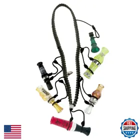 B002031biu Primos Hunting Heavy Duty 5-call Lanyard Black - Secure Game Call Holder B002031biu Primos Hunting Heavy Duty 5-call Lanyard Black - Secure Game Call Holder