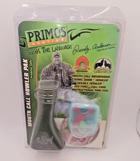 1724 Primos Hunting Randy Anderson Mouth Call Howler Pack Coyote Predator Calls With Dvd New 1724 Primos Hunting Randy Anderson Mouth Call Howler Pack Coyote Predator Calls With Dvd New