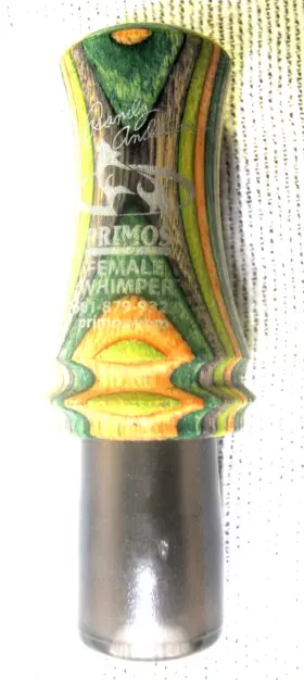 Ps367 Primos Hunting Female Whimper Single Reed Coyote Predator Call Laminated Barrel