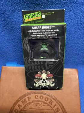 Primos-ps1247 Primos Sharp Hooks With Spike Cut Turkey Mouth Call - Ps1247