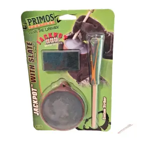 Ps216 Primos Hunting Jackpot Slate Friction Turkey Call - Vintage Sealed Item