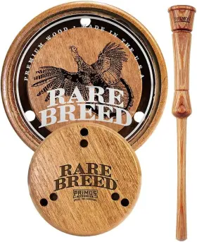 Ps2903 Primos Rare Breed Glass Turkey Pot Call