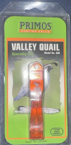 Ps339 Primos Valley Quail Great Locator Call Versatile Tones Slip-proof Ridges Ps339 Primos Valley Quail Great Locator Call Versatile Tones Slip-proof Ridges