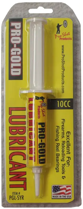 Pro-shot Products 709779800353 Pro-shot Gold Lubricant 10cc Syringe