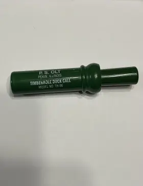 Th-96 Ps Olt Company P.s. Timberhole Duck Call Model No. Pekin Illinois