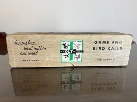 Gb-110 Ps Olt Vintage Co - Inch Turkey Gobbler Call With Box Gb-110 Ps Olt Vintage Co - Inch Turkey Gobbler Call With Box