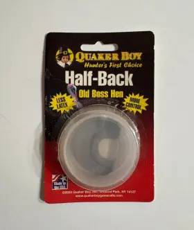 Quaker 040191102039 Boy Half-back Old Boss Hen Turkey Mouth Call - New