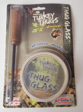 Quaker 040191994054 Mossy Oaks Turkey Thugs Thug Glass Friction Call By Boy