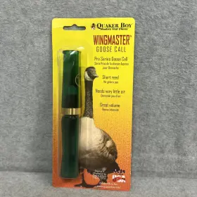 32610 Quaker Boy Wingmaster Goose Call - Green Hunters First Choice Nip