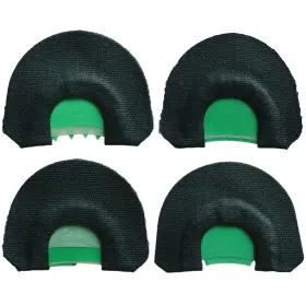 Quaker Boy 040191113028 Screaminft Green Gobblinft Fever 4 Pack Turkey Mouth Calls