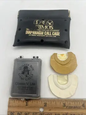 Quaker Boy 040191116166 Diaphragm Call Case Lot