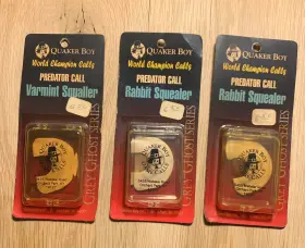 Quaker Boy 040191611036 Predator Call- Rabbit Squealer Lot Of 3 Quaker Boy 040191611036 Predator Call- Rabbit Squealer Lot Of 3