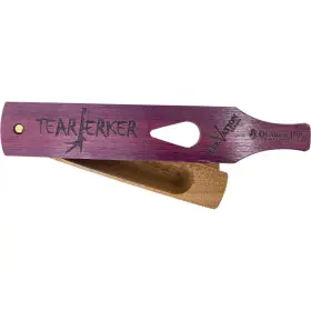 1004085 Quaker Boy Tear Jerker Box Call Purple Heart Lid Mahogany Bottom 1004085 Quaker Boy Tear Jerker Box Call Purple Heart Lid Mahogany Bottom