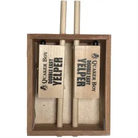 1004842 Quaker Boy Double Easy Yelper Push Button Call - Perfect For Hunters 1004842 Quaker Boy Double Easy Yelper Push Button Call - Perfect For Hunters