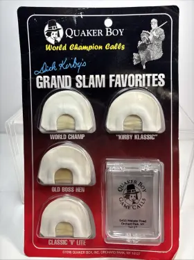 11300 Quaker Boy 11121 Grand Slam Favorites World Champ And More Turkey Mouth Call - 11300 Quaker Boy 11121 Grand Slam Favorites World Champ And More Turkey Mouth Call -