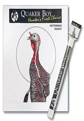 Quaker Boy 80116 - Turkey Patterning Target 10 Pack White