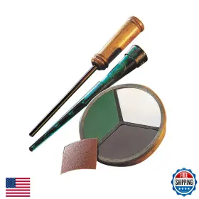 B0000avy9q Quaker Boy Triple Threat Turkey Call - Slate Aluminum Plexi 3-in-1