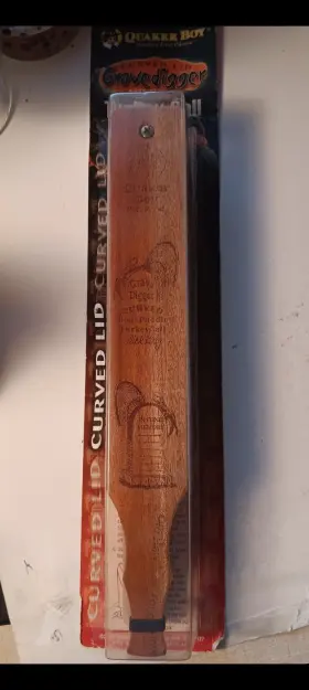 Tg8543 Quaker Boy Gravedigger Boat Paddle In Package New Old Stock Tg8543 Quaker Boy Gravedigger Boat Paddle In Package New Old Stock