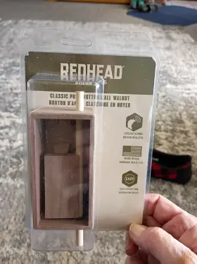 68235 Redhead Push Button Turkey Call. Made In Usa New Old Stock