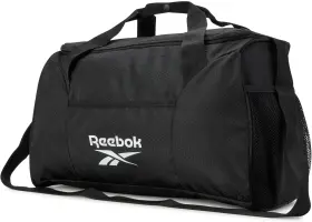 Reebok 843275128648 Carry On Duffel Bag - Classic Compact Sports Gym One Size Black Aleph Reebok 843275128648 Carry On Duffel Bag - Classic Compact Sports Gym One Size Black Aleph