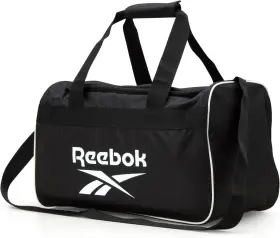 Rus4d3287azblkclgo Reebok Carry On Duffel Bag - Classic One Size Black With Contrast Logo