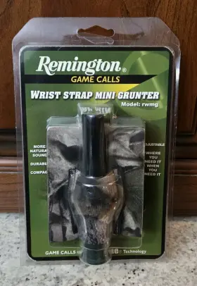 Remington 815097008118 Rare Vtg New Deer Call Wrist Strap Mini-grunter Flextone Hands Free Remington 815097008118 Rare Vtg New Deer Call Wrist Strap Mini-grunter Flextone Hands Free
