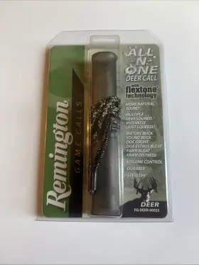Fg-deer-00023 Remington All N One Deer Call With Flextone Technology