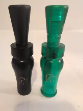 901-853-6430 Rich N Tone 2 X Vintage Black And Gold Rich-n-tone Products Duck Calls 5 Inch