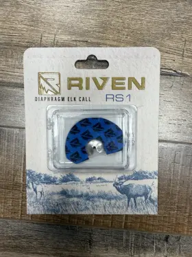 65225 Riven Rs1 Elk Diaphragm Hunting Call Domed Bull/calf/cow Sounds #65225