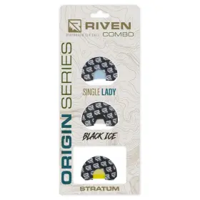 65240 Riven Origin Series Non-dome Elk Hunting Mouth Calls 3-pack Combo #65240 65240 Riven Origin Series Non-dome Elk Hunting Mouth Calls 3-pack Combo #65240