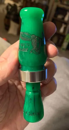 Rnt 811483002562 Custom Rich-n-tone Daisy Cutter Duck Call Poured Acrylic Rnt 811483002562 Custom Rich-n-tone Daisy Cutter Duck Call Poured Acrylic