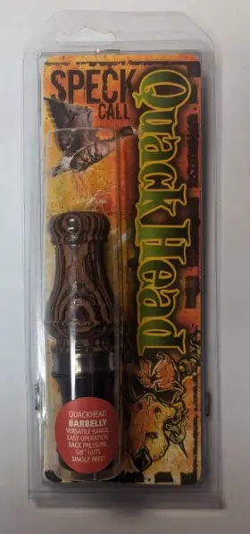 Rnt 811483911437 Calls Barbelly Hunter Speck Call Quack Head Waterfowl Brand New