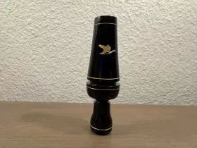 Rnt7112 Rnt Rich-n-tone Butch Straight Barrel Single Reed Duck Call Black Acrylic - Flying Co