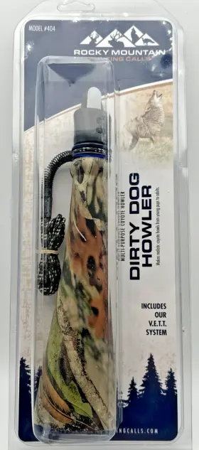 Rocky Mountain 181018000449 Hunting Calls Dirty Dog Howler Multi-purpose Coyote #404 Rocky Mountain 181018000449 Hunting Calls Dirty Dog Howler Multi-purpose Coyote #404