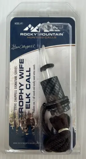 Rocky Mountain Hunting Calls 181018000937 New Rmhc #f1 Trophy Wife External Cow Elk Call F1