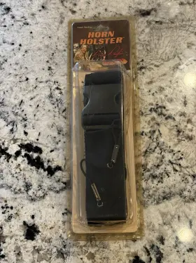 Roger Raglin 008681500048 Horn Holster Belt For Carrying Hunting Calls And Rattling Antlers Nos Roger Raglin 008681500048 Horn Holster Belt For Carrying Hunting Calls And Rattling Antlers Nos