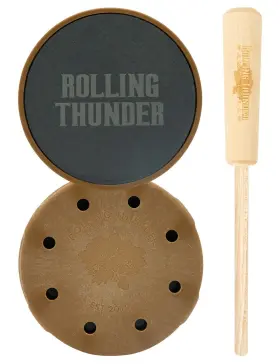 Rolling Thunder 850042525906 Game Call Tcp-tds Thunderdome Pot Calls And Strikers Attracts Turk Rolling Thunder 850042525906 Game Call Tcp-tds Thunderdome Pot Calls And Strikers Attracts Turk