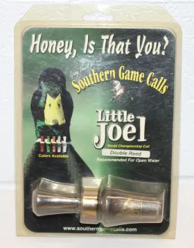 B656 Southern Game Calls Vintage Greg Hood Call Little Joel New Sealed Smoke Color Nip