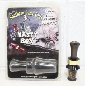 Southern Game Calls C773 Vintage Greg Hood Call Nasty Boy Duck Rare Timber/marsh