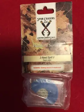Spur Chasers Llc Custom Turkey Calls 866375000218 Mouth Call 3 Reed Split Inch V Spur Chasers Llc Custom Turkey Calls 866375000218 Mouth Call 3 Reed Split Inch V