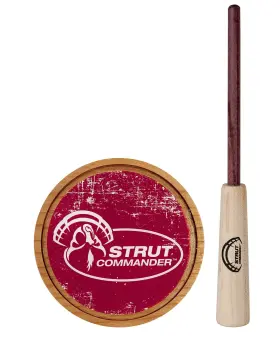 Strut Commander 040444513391 Ole Scratch Crystal And Cherry Turkey Pot Strut Commander 040444513391 Ole Scratch Crystal And Cherry Turkey Pot