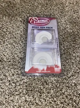 Strut Commander 040444514299 Boss Hen Pack 2 Turkey Diaphragm Calls