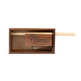 Strut Commander 040444514381 Duck Button Pusher Turkey Call Walnut Gobble B